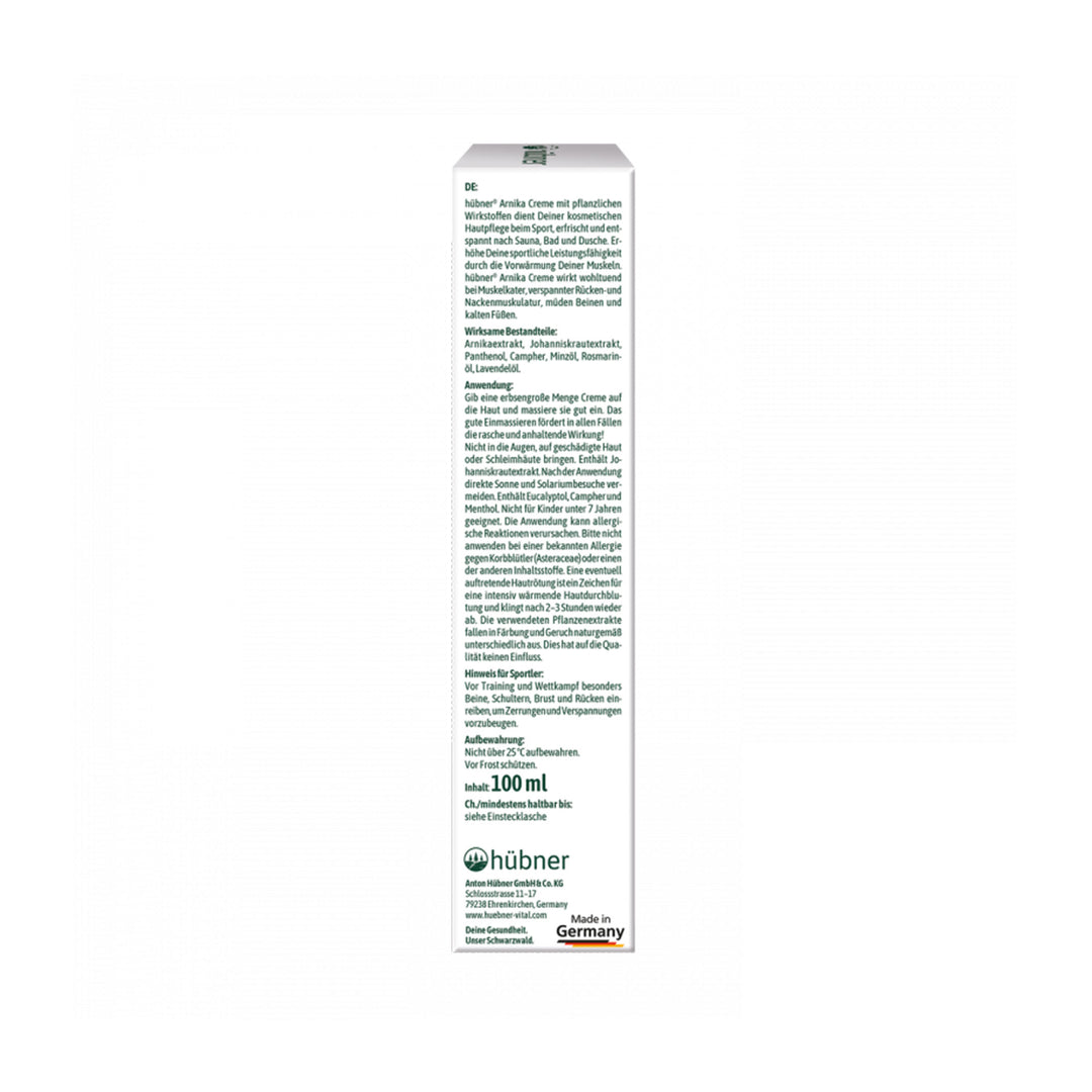 Hübner Arnika Creme (100 ml)