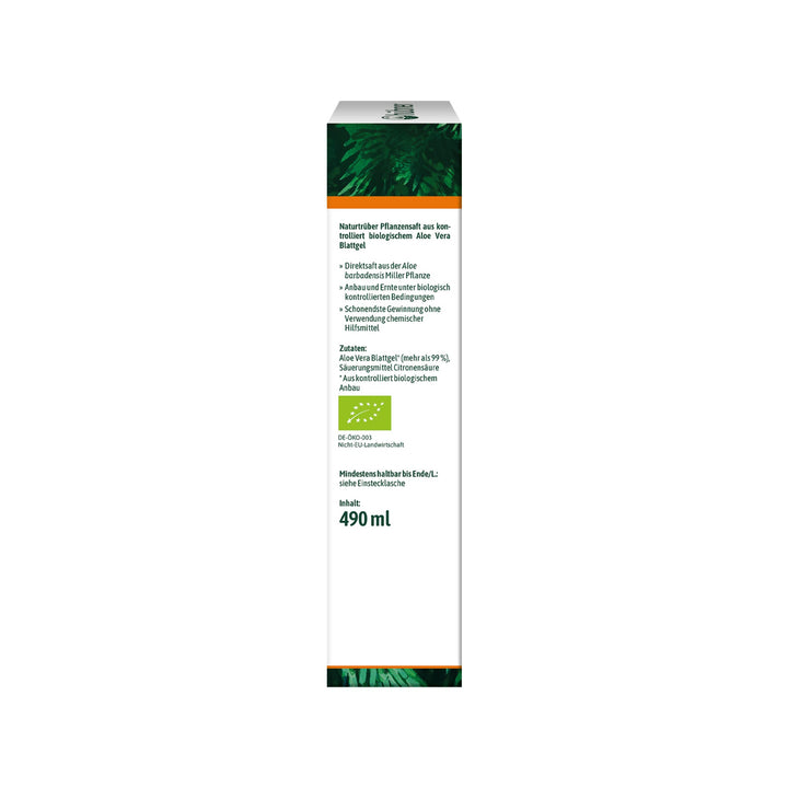 Hübner Aloe Vera Saft BIO (490 ml)