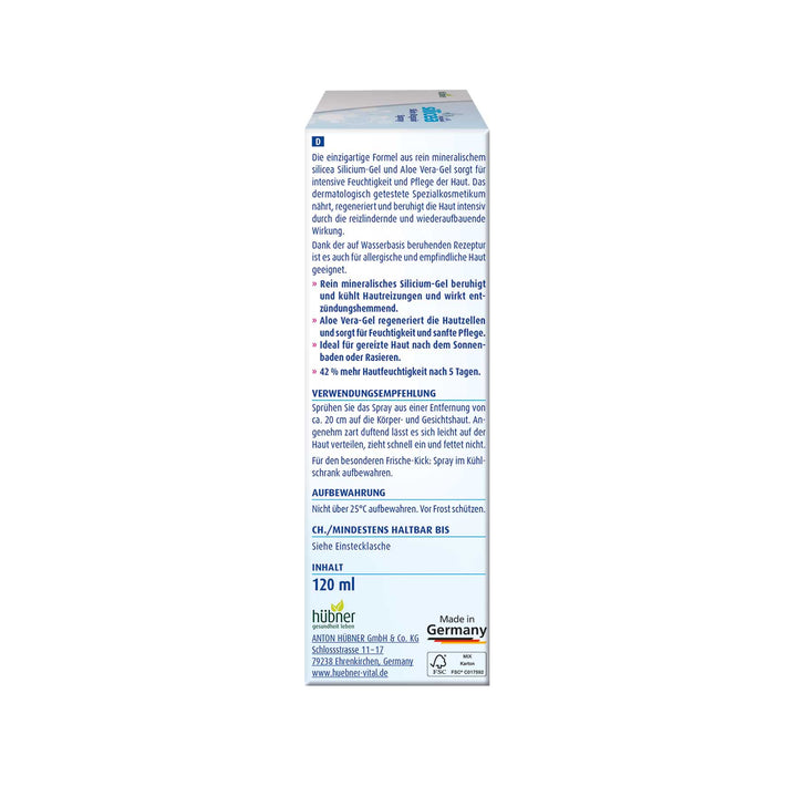 Hübner Original silicea Skin Repair Spray - Körperspray