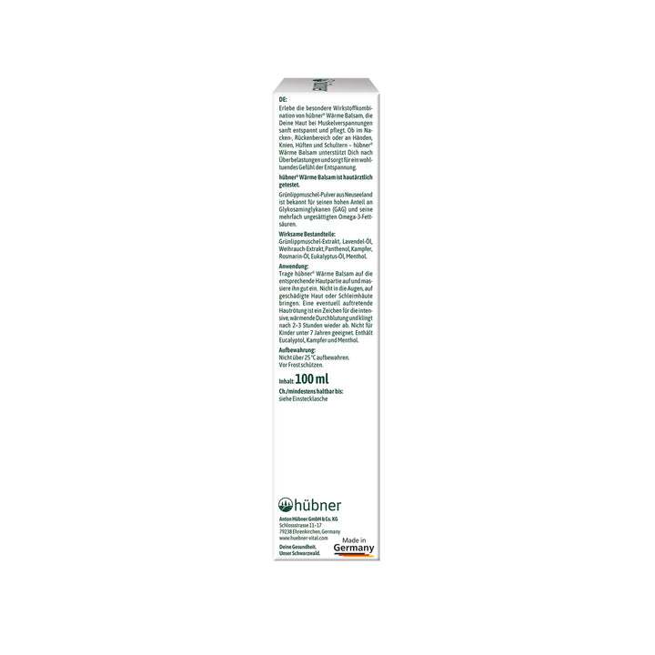 Hübner Wärme Balsam (100 ml)