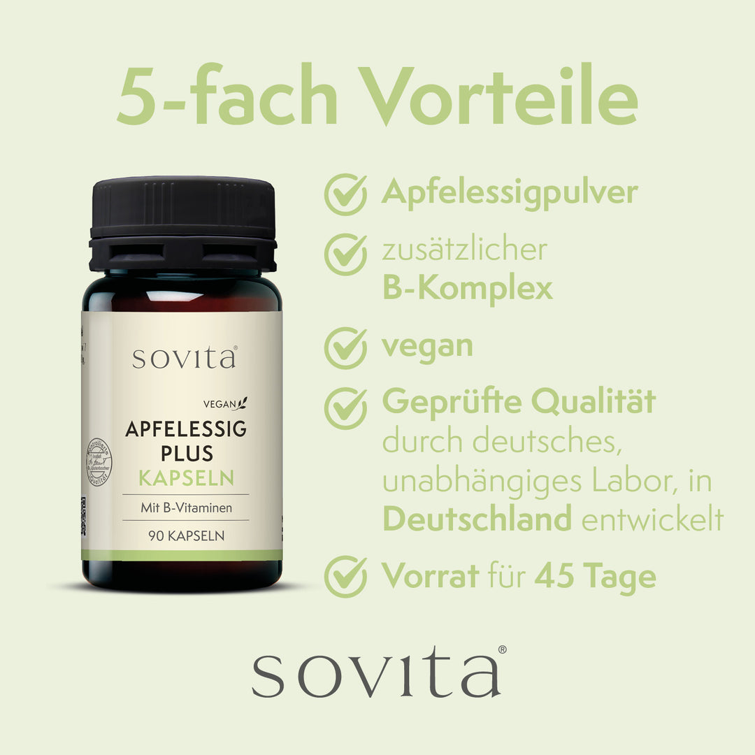sovita Apfelessig Plus Kapseln