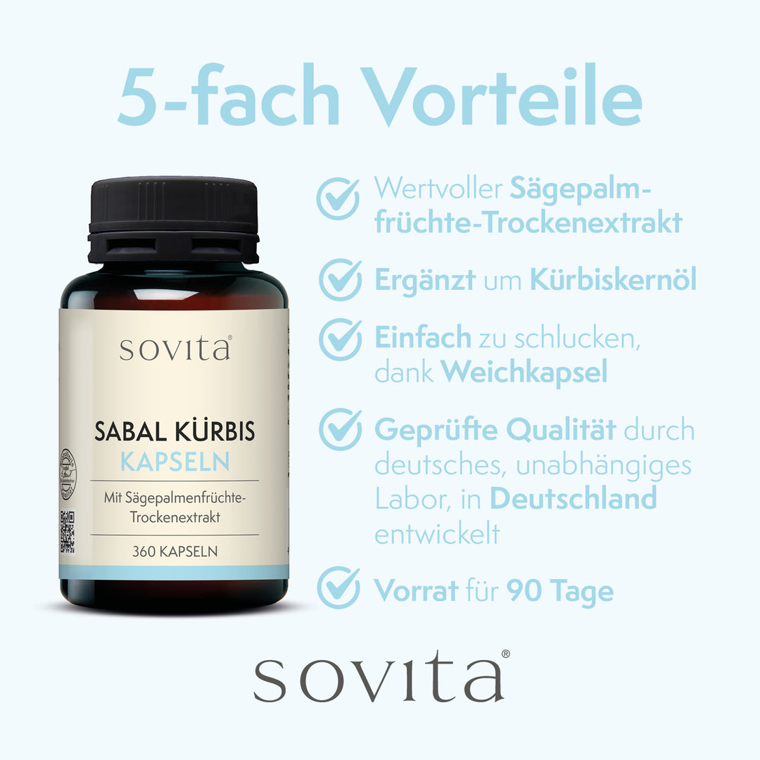 sovita Sabal Kürbis Kapseln