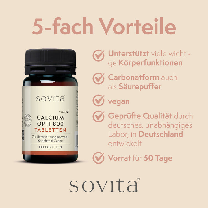 sovita Calcium Opti 800 Tabletten