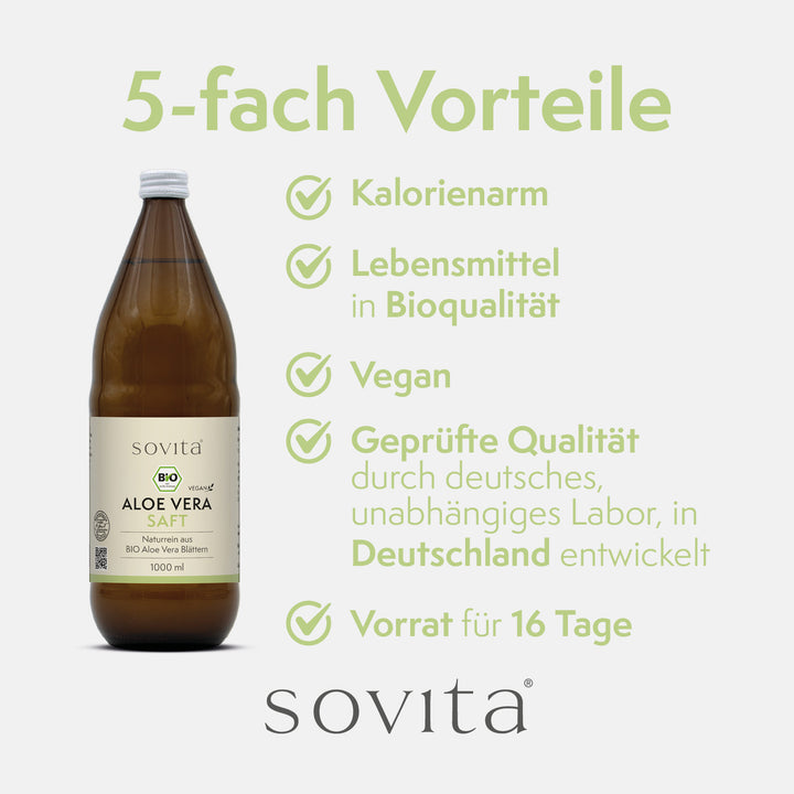 sovita Aloe Vera Saft BIO