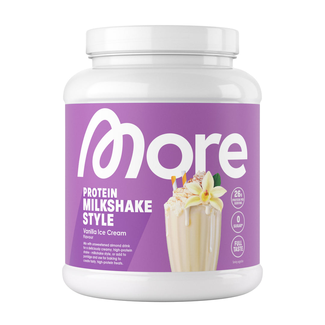 MORE Protein Milkshake Style Vanilla Ice Cream | 600g