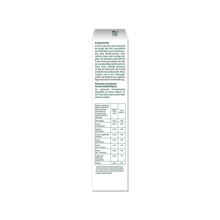 Hübner Eisen Vital - Trinksaft (500 ml)