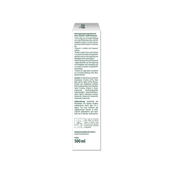 Hübner Eisen Vital - Trinksaft (500 ml)