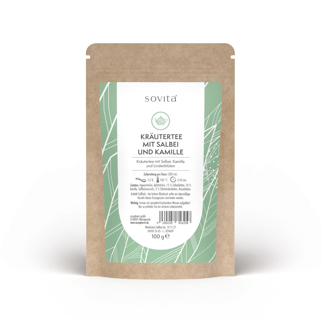 sovita Kräutertee mit Salbei und Kamille