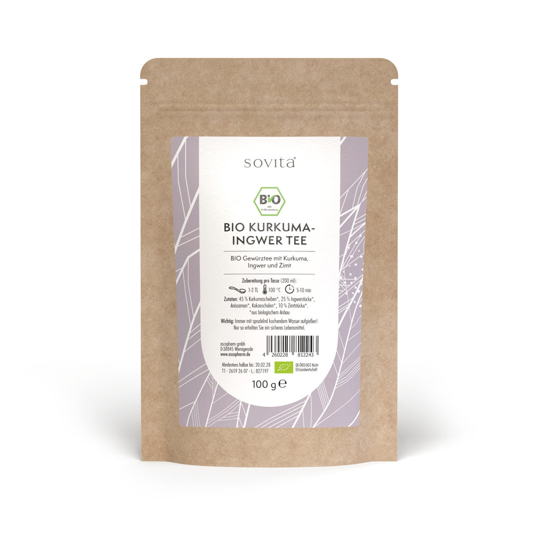 sovita Bio Kurkuma-Ingwer Tee
