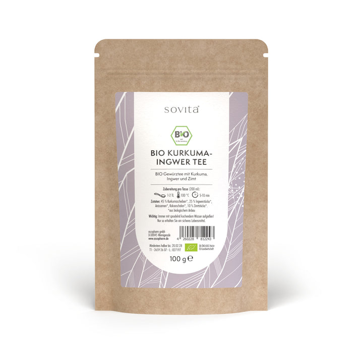 sovita Bio Kurkuma-Ingwer Tee