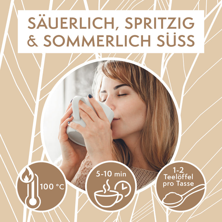 sovita Mate Tee Zitrone Himbeere