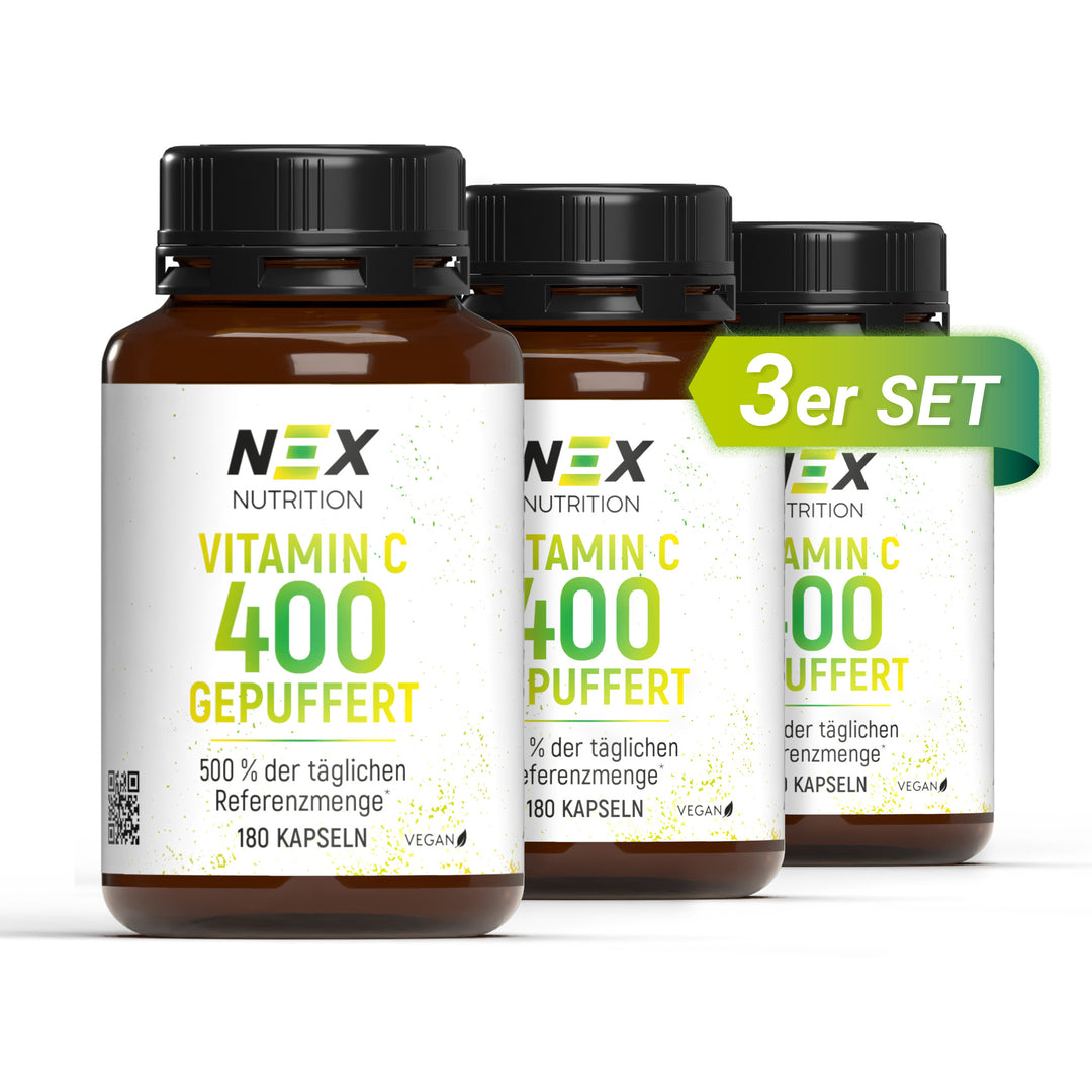 NEX Vitamin C 400 gepuffert Kapseln