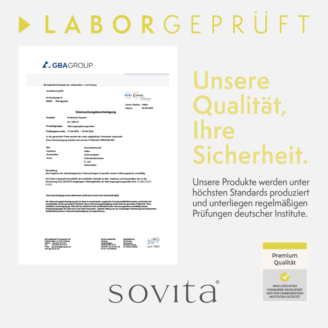 sovita Knoblauch Kapseln