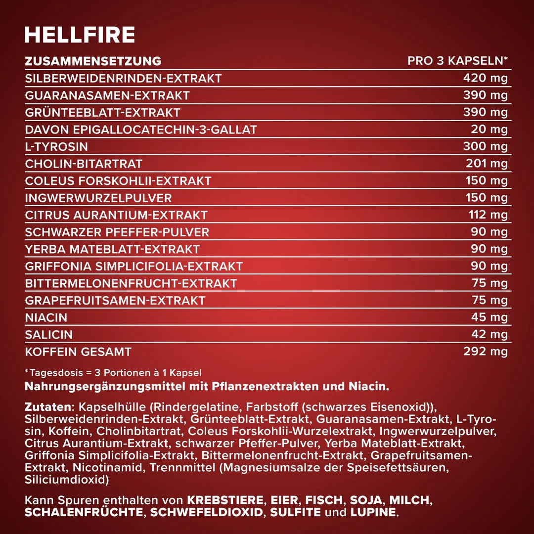 IronMaxx - Hellfire Fatburner (150 Tricaps)