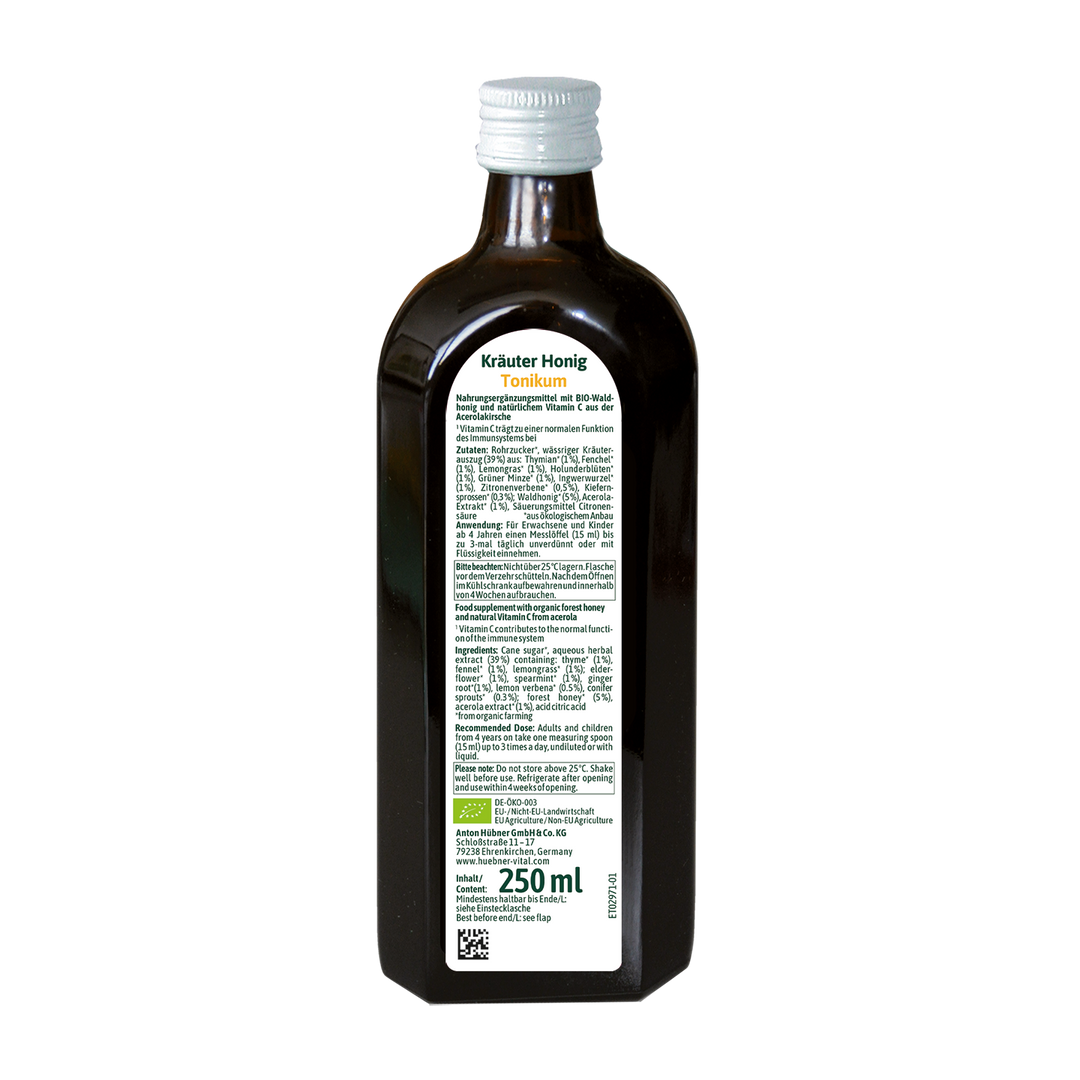 Hübner Kräuter Honig Tonikum (250 ml)